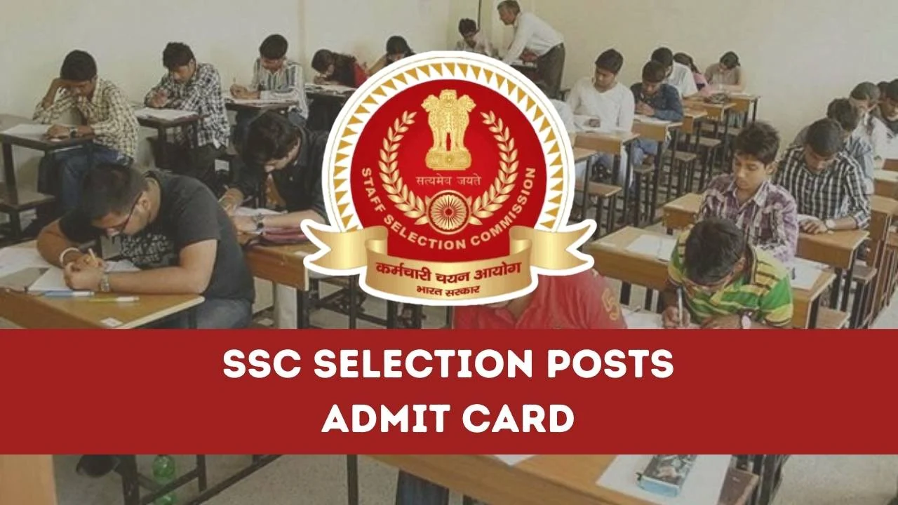 SSC Selection Post Admit Card 2024, Phase 12 CBT Application Status Released, Check Download Link